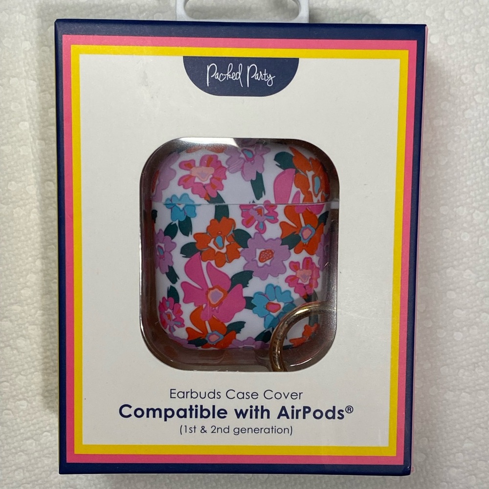 AirPod Case Cover by Packed Party - Floral pattern